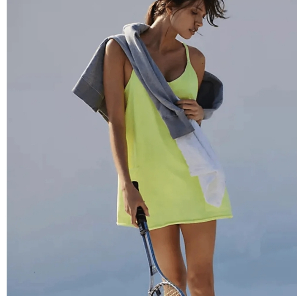 NWT Free People Movement Hot Shot Mini Dress